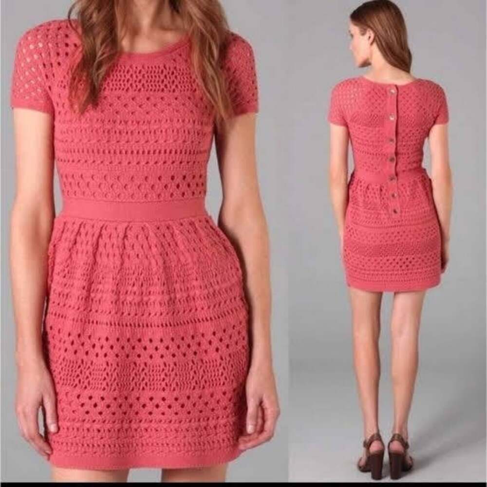 Tibi Coral Knot Dress